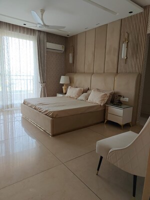 Master Bedroom in 3 BHK Apartment at Maya Green Lotus Utsav, International Airport Road – for Rent