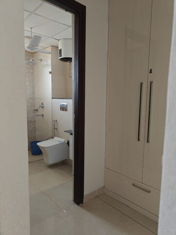 Bathroom in 3 BHK Apartment at Maya Green Lotus Utsav, International Airport Road – for Rent