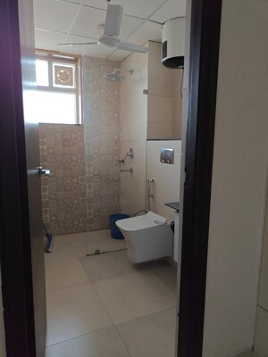 Bathroom in 3 BHK Apartment at Maya Green Lotus Utsav, International Airport Road – for Rent