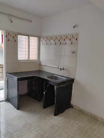 Kitchen in 1 BHK Builder Floor at Omkar Heights, Kharadi – for Rent