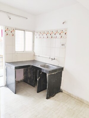 Kitchen in 1 BHK Builder Floor at Omkar Heights, Kharadi – for Rent