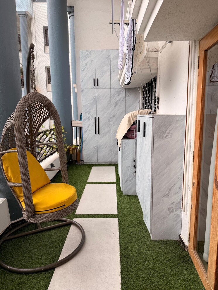 Balcony, rohan-prarthana 2 Bedroom 962 Sq.Ft. Apartment In Kothrud Pune 9391182