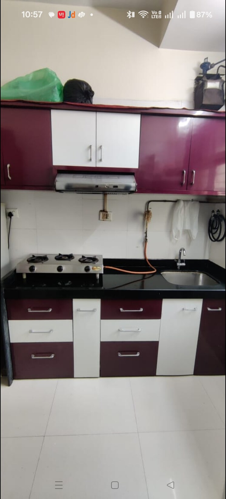 Kitchen, vasant-fiona 2 Bedroom 725 Sq.Ft. Apartment In Pokhran Road No Two Thane 9391130