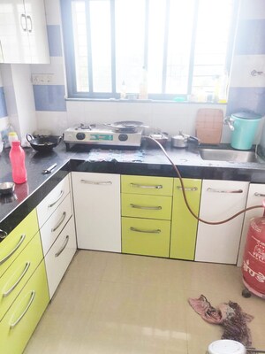 Kitchen in 1 BHK Builder Floor at Sai Balaji Apartments Kharadi, Kharadi – for Rent