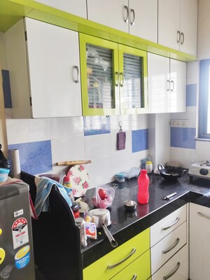 Kitchen in 1 BHK Builder Floor at Sai Balaji Apartments Kharadi, Kharadi – for Rent