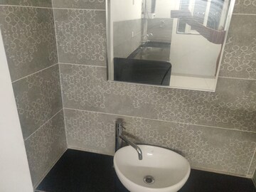 Bathroom in 1 BHK Builder Floor at Shiv Enclave, Kharadi – for Rent