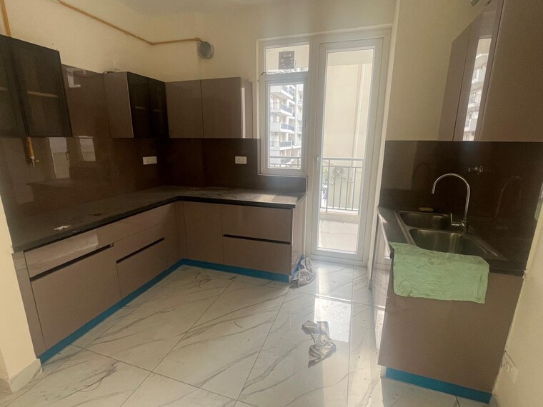 Kitchen, aura-gazania 3 Bedroom 1695 Sq.Ft. Apartment In Nabha Zirakpur 9390832