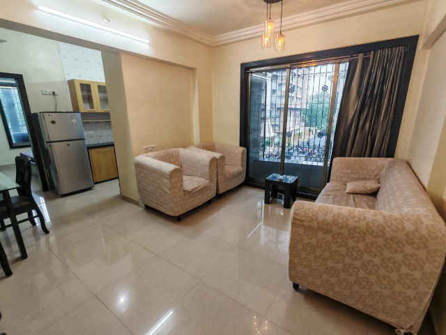 2 BHK + Pooja Room Apartment For Rent in Adinath Apartment Grant Road