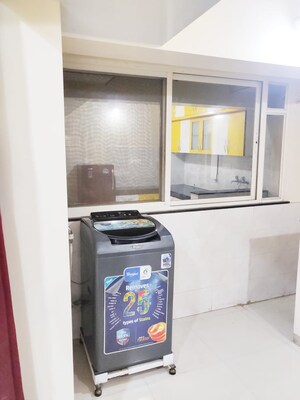 Kitchen in 2 BHK Apartment at Nirman Altius, Kharadi – for Rent