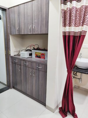 Kitchen in 2 BHK Apartment at Nirman Altius, Kharadi – for Rent