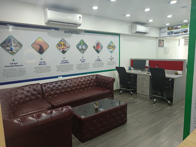 Team Area, haware-infotech-park Commercial Office Space 1130 Sq.Ft. In Vashi Sector 30a Navi Mumbai 9391226