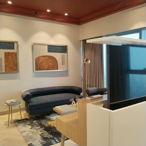 Living Room in 3 BHK Apartment at Peninsula Salsette 27, Byculla – for Sale