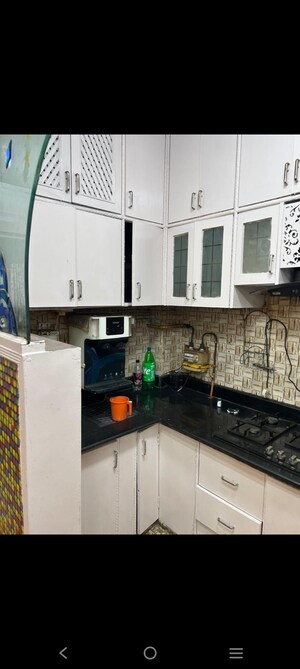 Kitchen in 2 BHK Builder Floor at Saket – for Rent