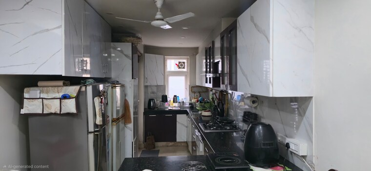 Kitchen, safdarjung enclave 3 Bedroom 1350 Sq.Ft. Builder Floor In Safdarjung Enclave Delhi 9391268