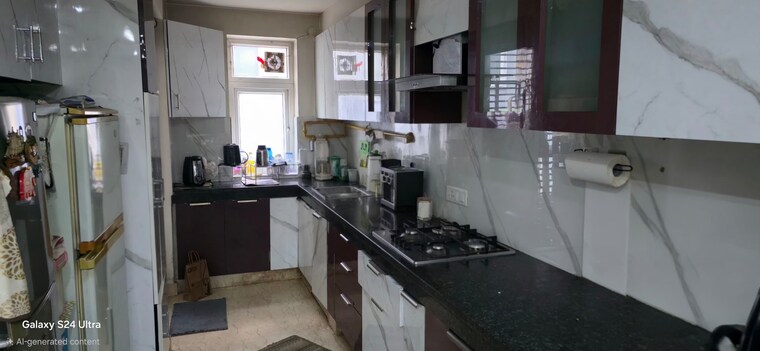 Kitchen, safdarjung enclave 3 Bedroom 1350 Sq.Ft. Builder Floor In Safdarjung Enclave Delhi 9391268