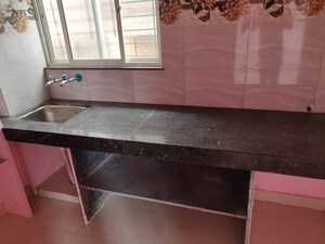 Kitchen in 1 BHK Builder Floor at Kharadi – for Rent