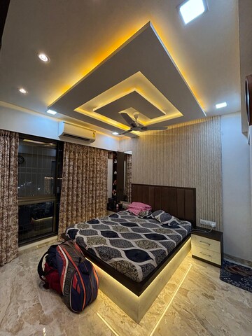 Bedroom in 2 BHK Apartment at Chandak Nishchay, Borivali East – for Sale