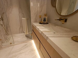 Bathroom in 3 BHK Apartment at Lodha World View, Worli – for Sale