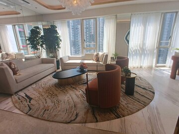 Living Room in 3 BHK Apartment at Lodha World View, Worli – for Sale