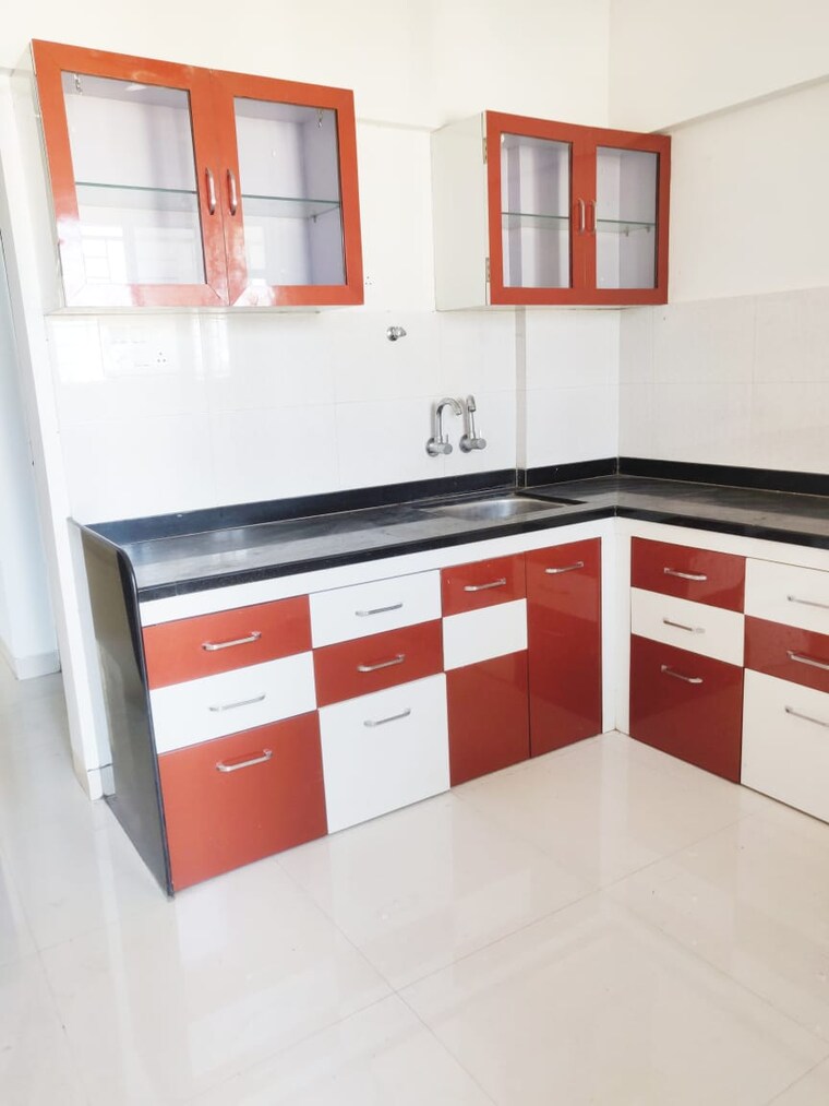 Kitchen, kumar-primrose 1 Bedroom 650 Sq.Ft. Apartment In Kharadi Pune 9391298
