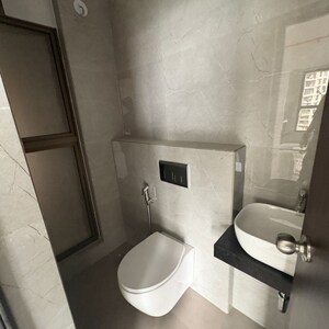 Bathroom in 1 BHK Apartment at Raymond Aashiyana, J K Gram – for Rent