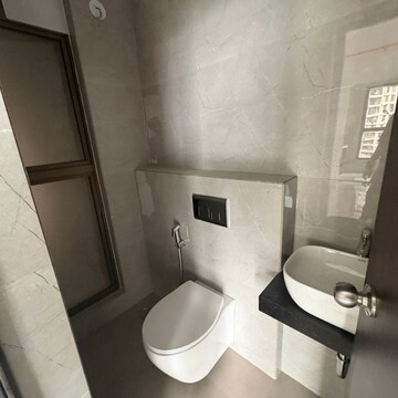 Bathroom in 1 BHK Apartment at Raymond Aashiyana, J K Gram – for Rent