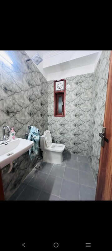 Bathroom in 1 BHK Builder Floor at Saket – for Rent