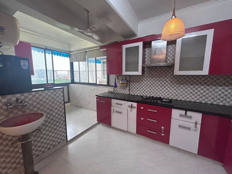 Kitchen, sector 7 dwarka 3 Bedroom 1400 Sq.Ft. Apartment In Sector 7 Dwarka Delhi 9391356