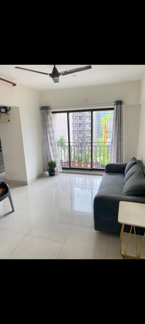 Living Room in 1 BHK Apartment at Prithvi Pride, Mira Road – for Rent