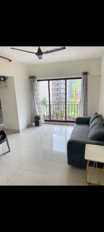 Living Room in 1 BHK Apartment at Prithvi Pride, Mira Road – for Rent