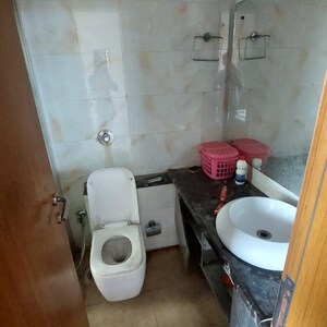 Bathroom in 3 BHK Apartment at Waterfront Tropical Panache, Kasarvadavali – for Sale