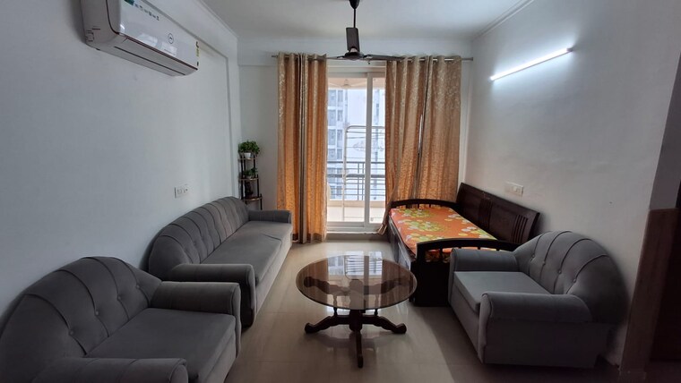Living Room, vip road 3 Bedroom 1800 Sq.Ft. Apartment In Vip Road Zirakpur 9391405