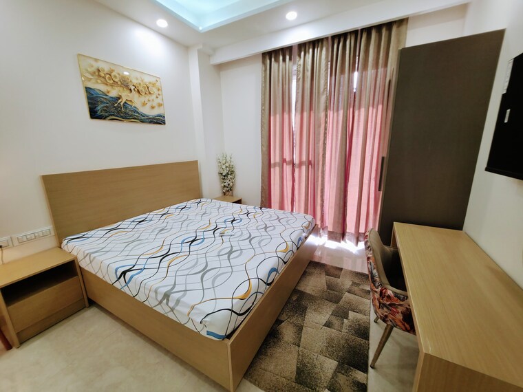 Bedroom, sector 45 2 Bedroom 1456 Sq.Ft. Builder Floor In Sector 45 Gurgaon 9391479