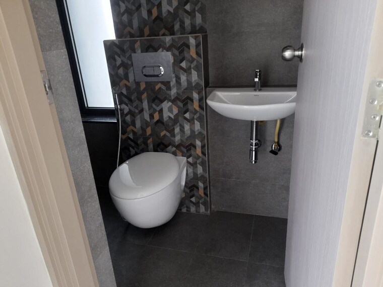 Bathroom, ajmera-bhakti-park-sector-i-and-ii 2 Bedroom 754 Sq.Ft. Apartment In Bhakti Park Mumbai 9391488