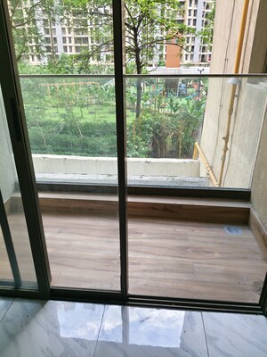 Balcony in 2 BHK Apartment at Raymond Ten X Habitat, Pokhran Road No Two – for Rent