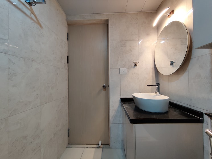 Bathroom, mantri-webcity 3 Bedroom 1740 Sq.Ft. Apartment In Hennur Bangalore 9391599