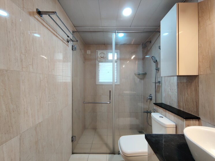 Bathroom, mantri-webcity 3 Bedroom 1740 Sq.Ft. Apartment In Hennur Bangalore 9391599