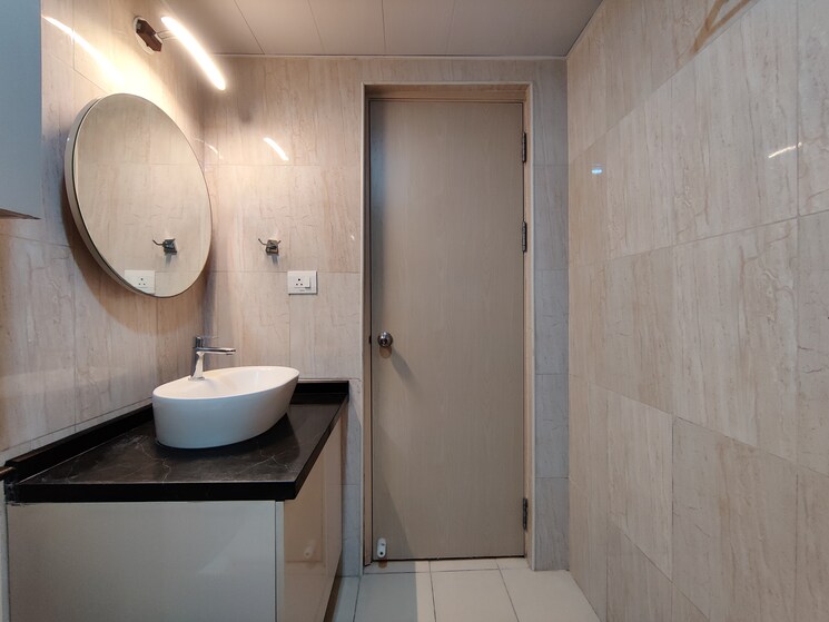 Bathroom, mantri-webcity 3 Bedroom 1740 Sq.Ft. Apartment In Hennur Bangalore 9391599