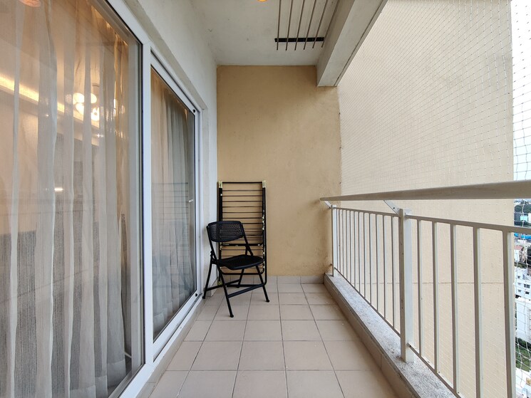 Balcony, mantri-webcity 3 Bedroom 1740 Sq.Ft. Apartment In Hennur Bangalore 9391599