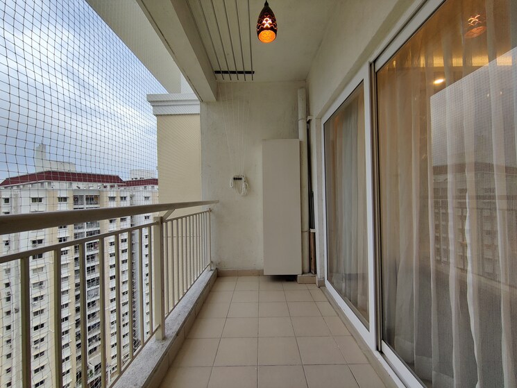 Balcony, mantri-webcity 3 Bedroom 1740 Sq.Ft. Apartment In Hennur Bangalore 9391599