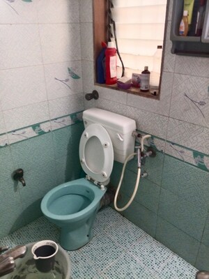 Bathroom in 1 BHK Apartment at Sagar CHS Kandivali West, Kandivali West – for Rent