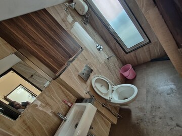 Bathroom in 1 BHK Apartment at Lodha Amara, Kolshet Road – for Rent