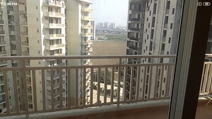 Balcony in 3 BHK Apartment at Ansal Estella, Sector 103 – for Rent