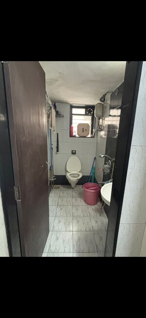 Bathroom in 1 BHK Apartment at Nishigandha CHS Mahim, Mahim – for Rent