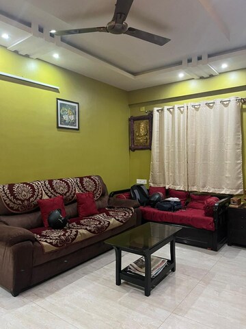 Living Room in 3 BHK Apartment at Subhams Antique City, Old Madras Road – for Rent