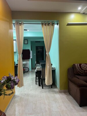 Living Room in 3 BHK Apartment at Subhams Antique City, Old Madras Road – for Rent
