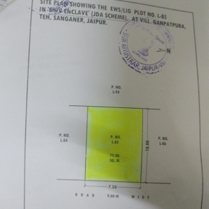  Plot For Sale in JDA Shiv Enclave, Dholai