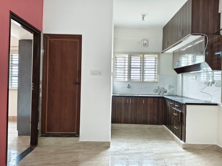 Kitchen, srinivasa-enclave-wing-b 2 Bedroom 800 Sq.Ft. Builder Floor In Gm Palya Bangalore 9391846