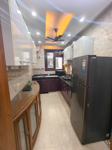 Kitchen in 3 BHK Builder Floor at New Rajinder Nagar – for Rent
