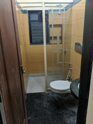 Bathroom in 2 BHK Apartment at Vanamali CHS, Chembur – for Rent